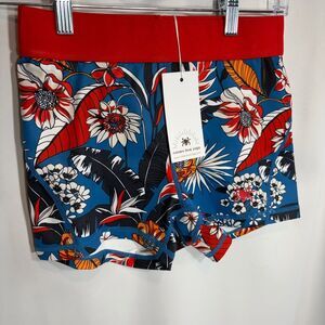 Floral Women's Runners Love Yoga Shorts